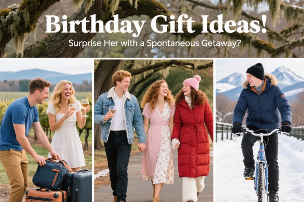 Birthday Gift Ideas Surprise Her with a Spontaneous Getaway