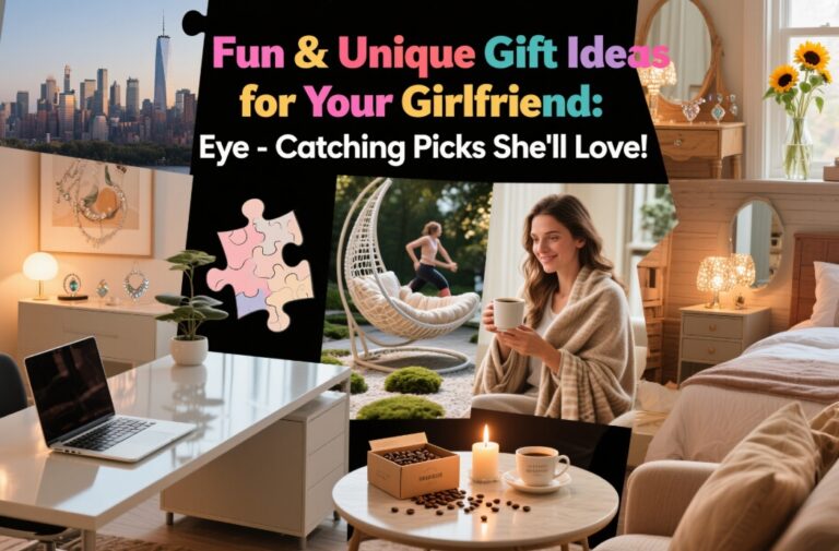 Fun & Unique Gift Ideas for Your Girlfriend: Eye-Catching Picks She’ll Love!