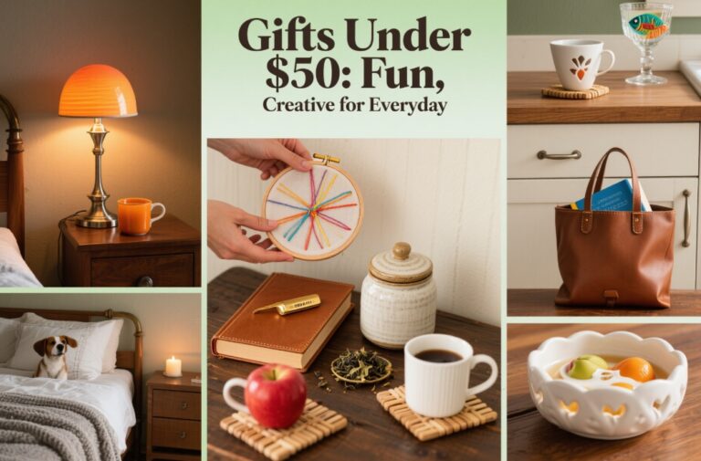 Gifts Under $50 Fun, Creative for Everyday