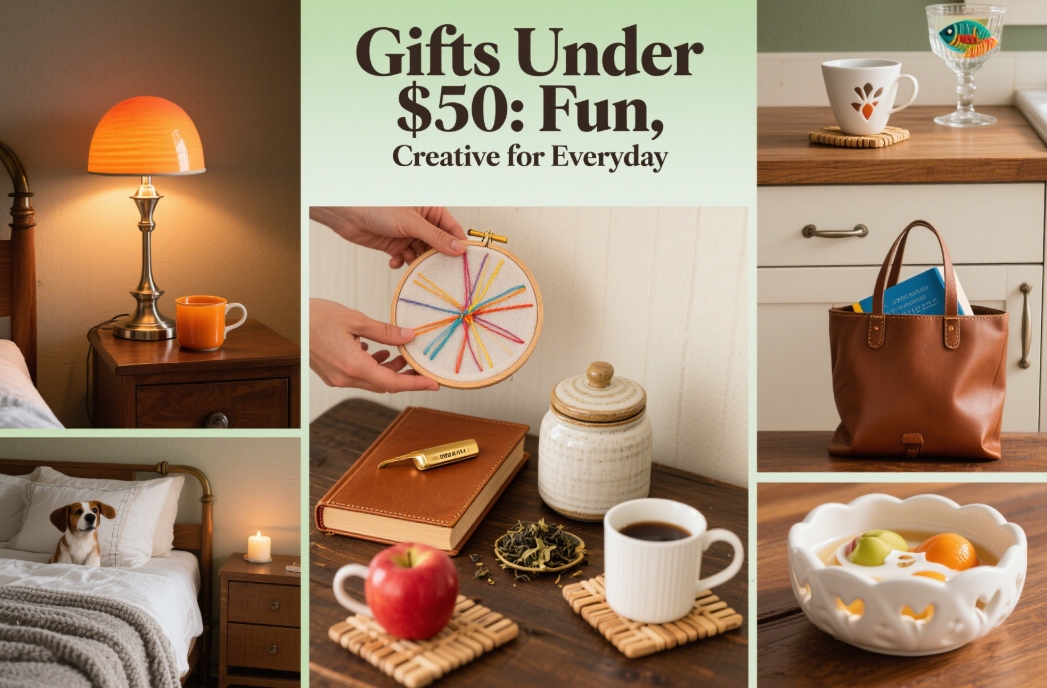 Gifts Under $50 Fun, Creative for Everyday