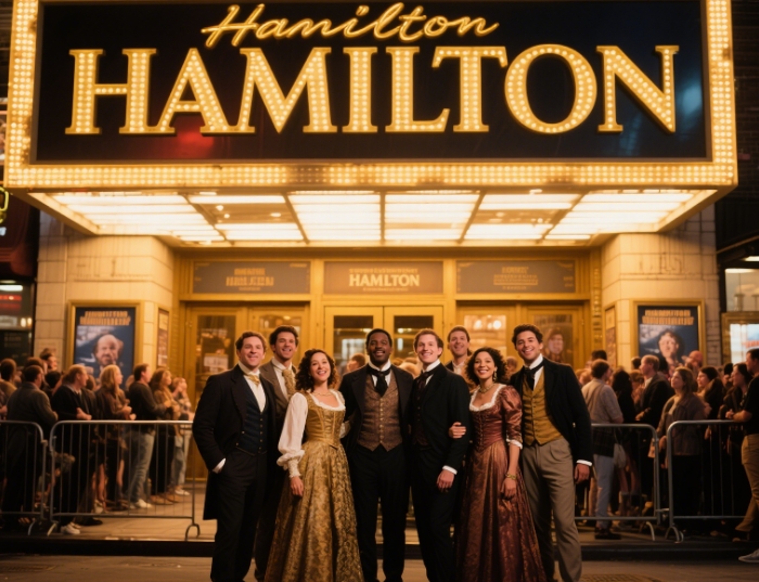Hamilton and other musical posters