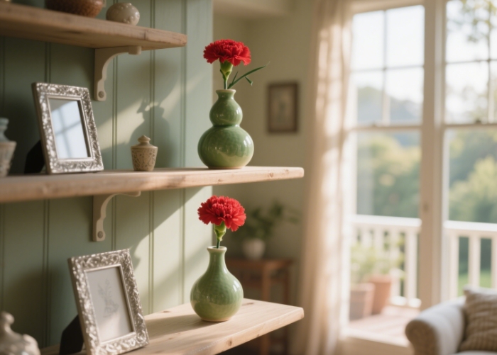 Mini ceramic bud vase gift for girlfriends who love cute home accents