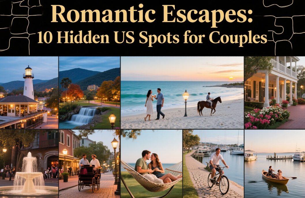 Romantic Escapes 10 Hidden US Spots for Couples
