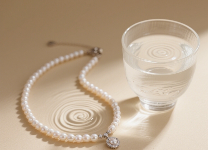 ‘Ripple’ Freshwater Pearl Necklace