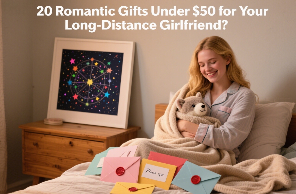 20 Romantic Gifts Under $50 for Your Long-Distance Girlfriend