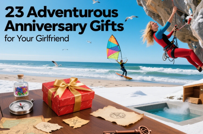 23 Adventurous Anniversary Gifts for Your Girlfriend