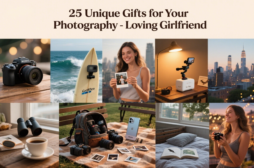 25 Unique Gifts for Your Photography-Loving Girlfriend