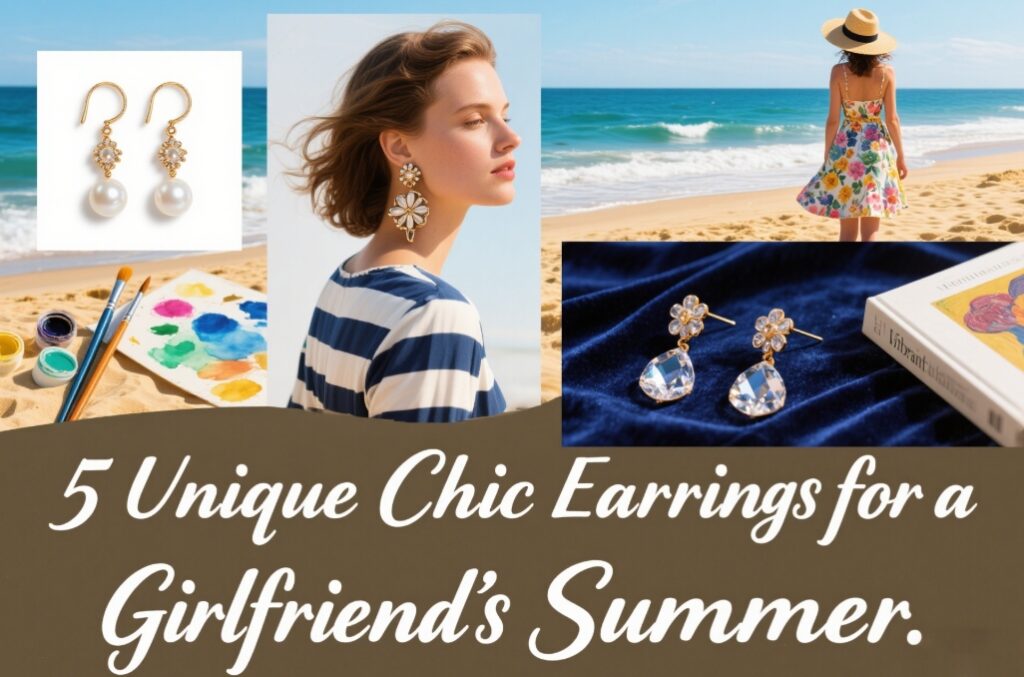 5 Unique Chic Earrings for a Vibrant Girlfriend’s Summer