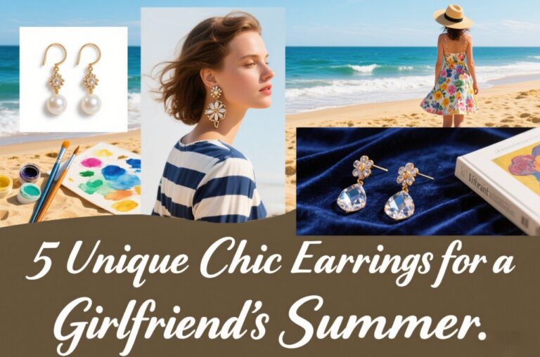 5 Unique Chic Earrings for a Vibrant Girlfriend’s Summer