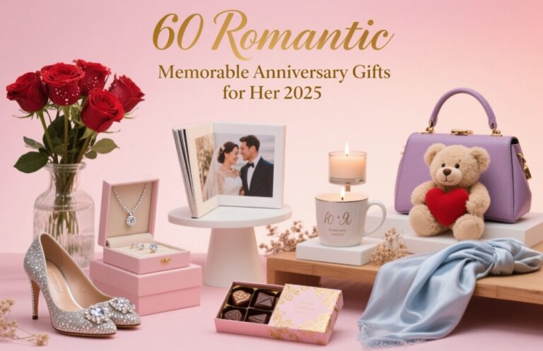 60 Romantic Memorable Anniversary Gifts for Her 2025