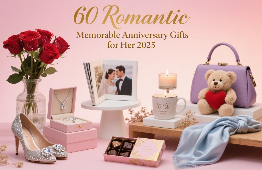 60 Romantic Memorable Anniversary Gifts for Her 2025