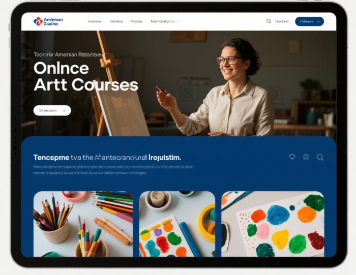 A screenshot of an online art class, a great birthday gift for an art-loving long-distance girlfriend