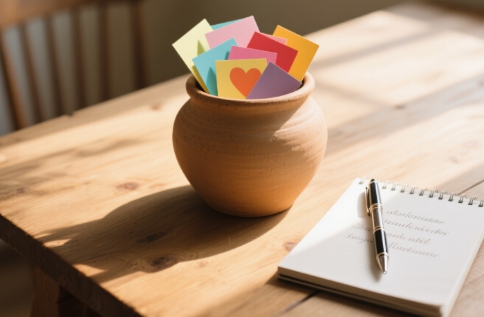 Adventure date idea jar for couples, creative 2025 summer girlfriend gift.