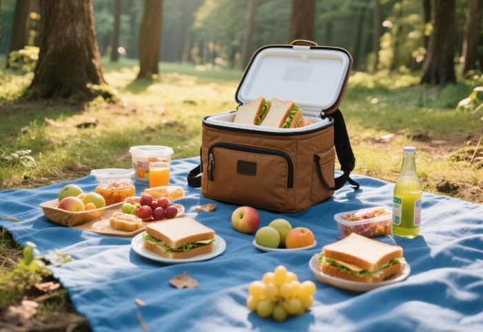 All-in-one picnic backpack with cooler, best 2025 summer luxury gift.