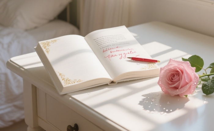Annotated poetry book for girlfriend – unique literary gift