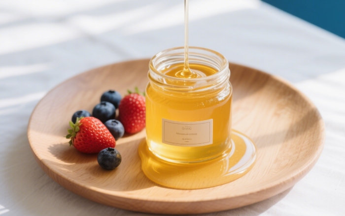 Artisanal local honey gift set for summer recipes
