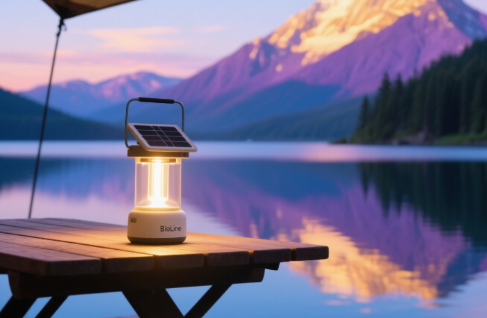 BioLite solar lantern for eco-friendly summer nights