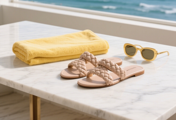 Bottega Veneta 2025 pastel sandals, luxury summer fashion gift for women