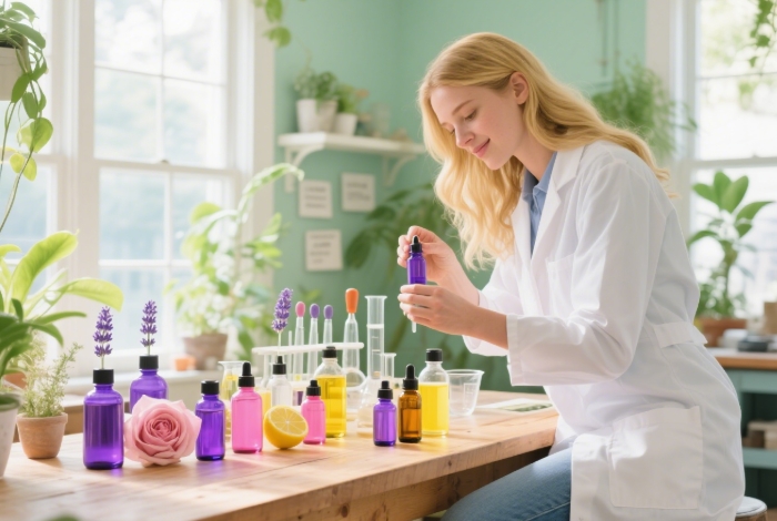 Custom aromatherapy blending session - personalized wellness gift