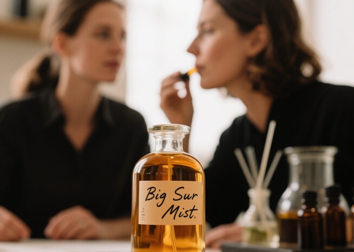 Custom personalized perfume making experience inspired by travel destination - unique romantic gift