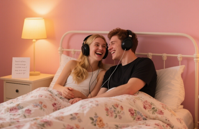 Custom song gift for couples with personalized lyrics
