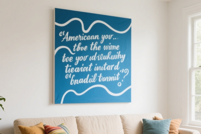 Custom song lyrics art graduation gift for music-loving girlfriend.