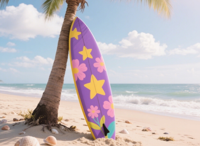 Custom surfboard gift - ultimate personalized summer sports present