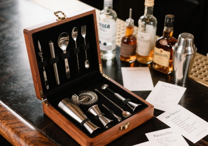 DIY cocktail-making kit for couples, fun anniversary experience gift under $150