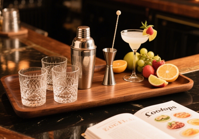 DIY cocktail or mocktail making kit fun 21st birthday gift idea
