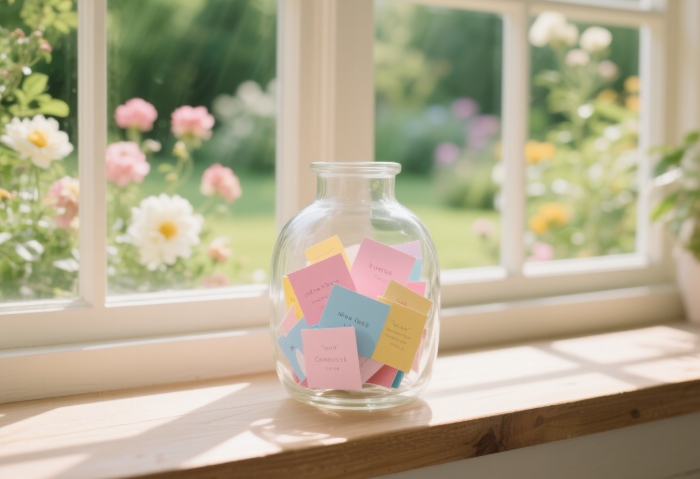 DIY summer date idea jar for couples – fun anniversary gift