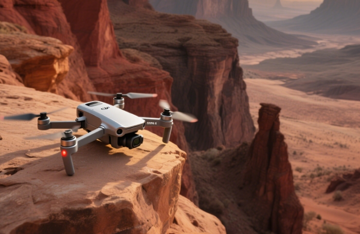 DJI Mini 4 Pro drone - perfect gift for landscape and travel photographers