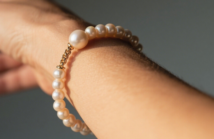 David Yurman Cable Bracelet with pearls, luxury jewelry gift for girlfriend