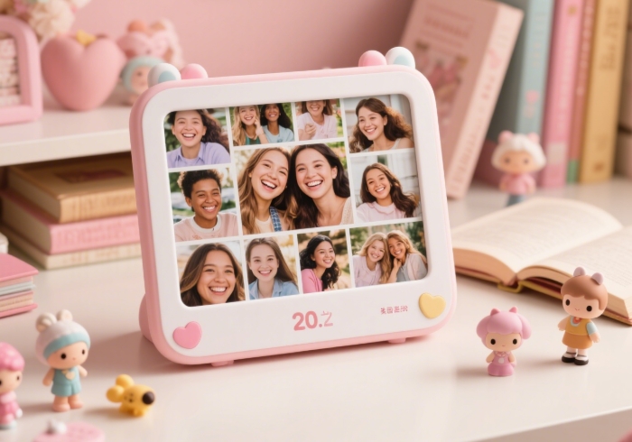 Digital photo frame pre-loaded with memories sentimental gift for 20-year-old daughterfriend