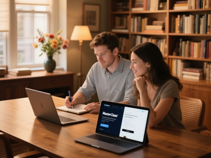 Dual MasterClass membership for couples' skill-building