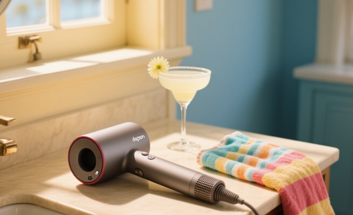 Dyson Supersonic hair dryer summer gift, luxury hair tool for frizz-free beach days