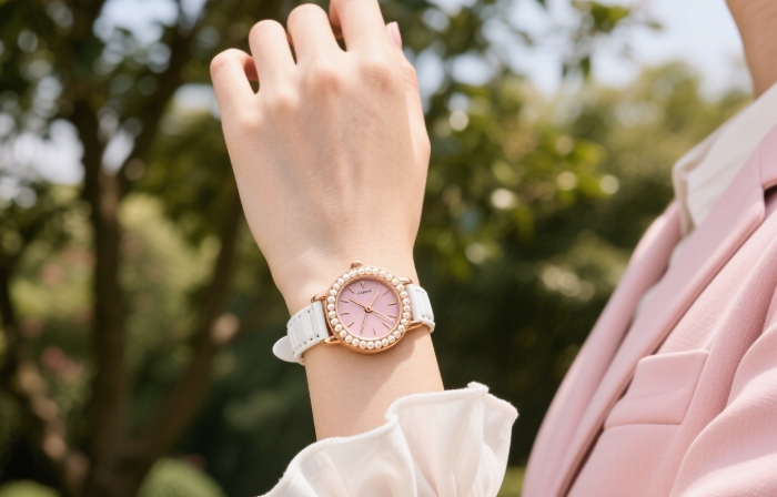 Elegant women’s watch for celebrating career milestones.
