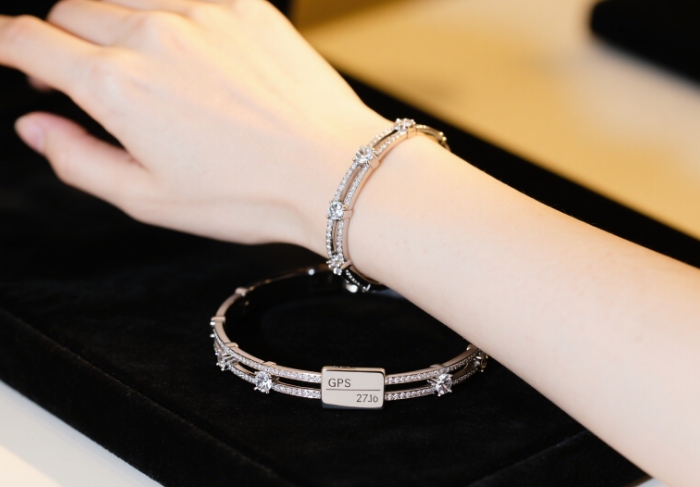 GPS coordinates jewelry marking a special location, meaningful anniversary gift under $220