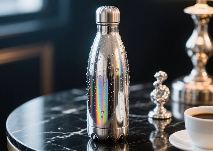 High-tech cooling water bottle - genius summer hydration solution