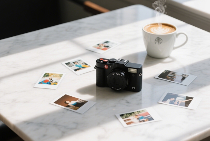 Leica Sofort 2 instant camera - luxury gift for film photography lovers