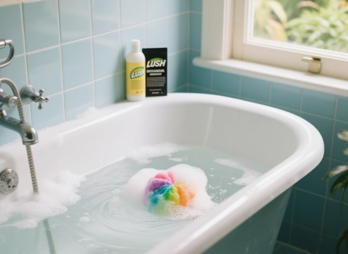 Lush bath bomb gift set