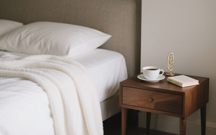 Luxury Barefoot Dreams robe for cozy summer nights at home