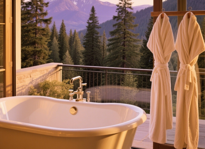 Luxury mountain summer getaway at The Broadmoor, romantic nature retreat gift