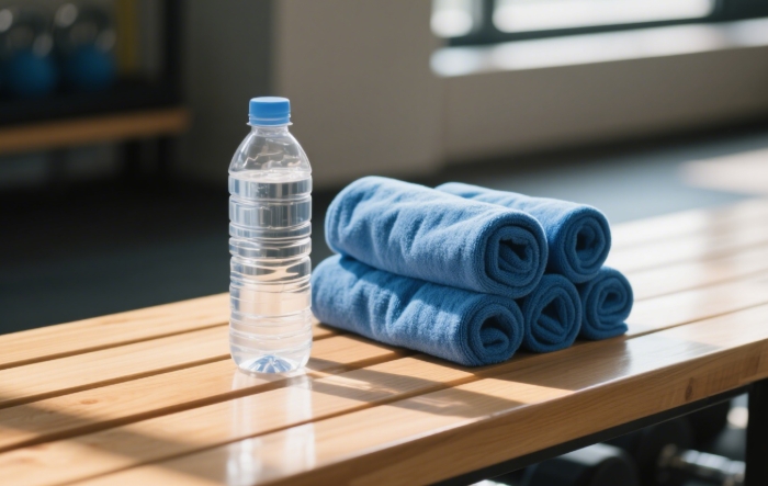 Microfiber gym towels that stay cool - practical workout gift