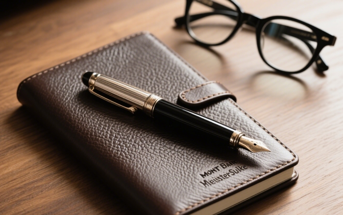 Montblanc Meisterstück fountain pen, luxury writing gift for professionals