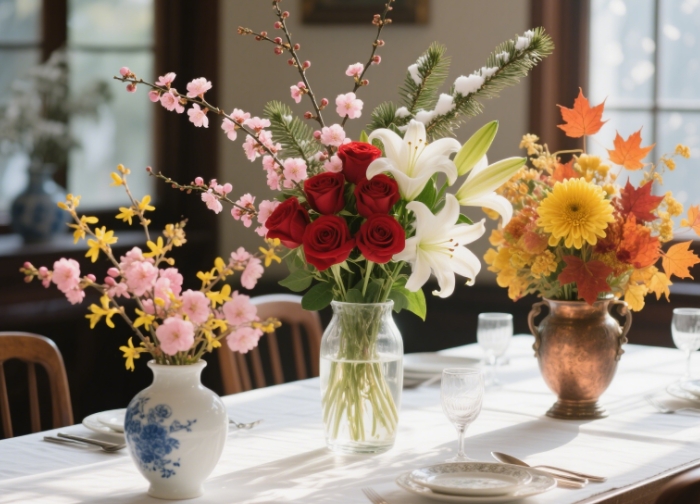 Monthly flower subscription delivering fresh blooms for anniversaries