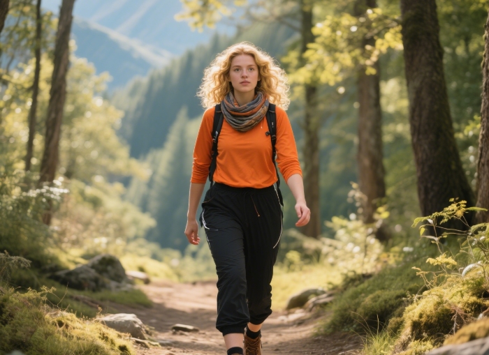 Multifunctional hiking bandana for women