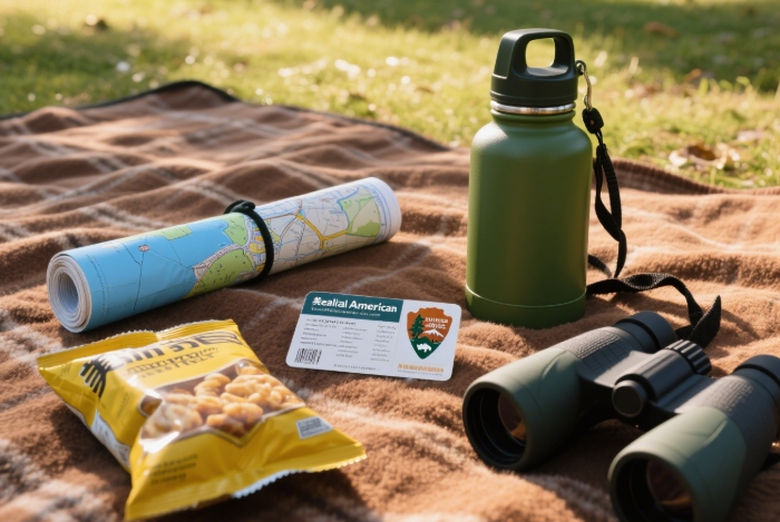 National Parks annual pass and adventure essentials kit gift for outdoor loving girlfriend 2025