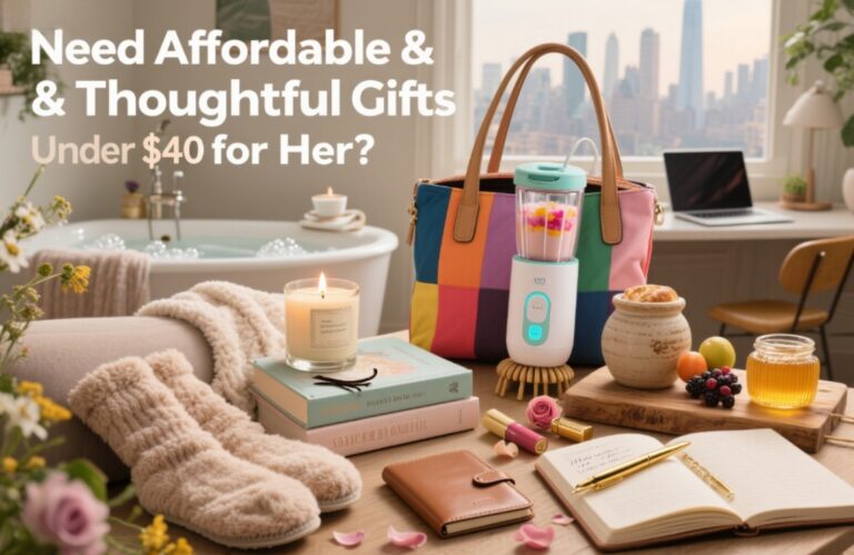 Need Affordable & Thoughtful Gifts Under $40 for Her?