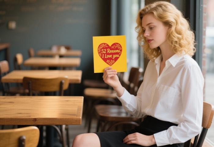 Personalized deck of love note cards, creative anniversary gift under $100