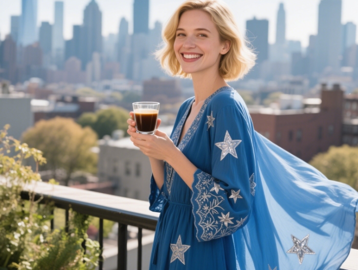 Personalized embroidered robe as a luxurious anniversary gift